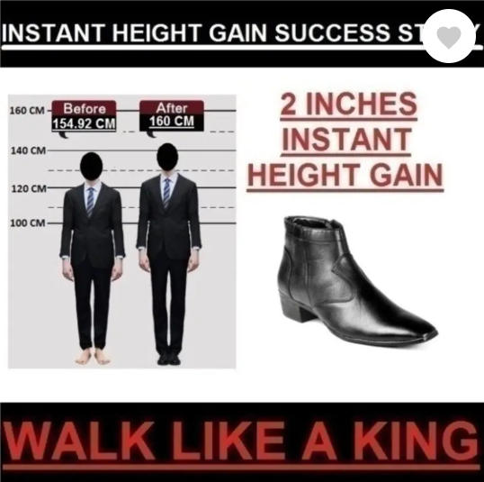 high heel sports shoes for men-251 - Image 3