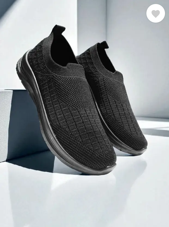 black sports shoes for women - Image 2