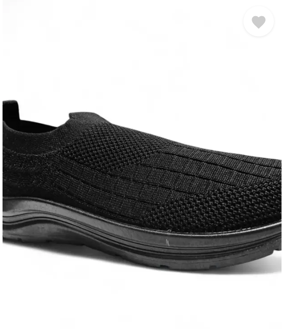 black sports shoes for women - Image 3