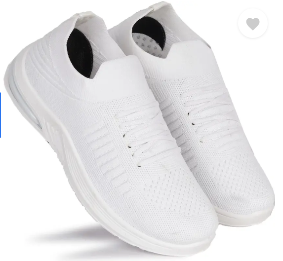 white sports shoes for women - Image 2