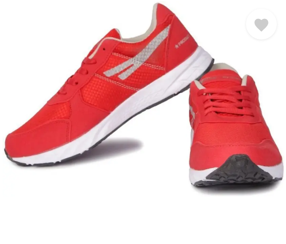 red sports shoes - Image 3
