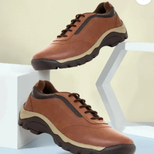 brown sports shoes