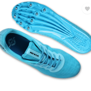 blue sports shoes