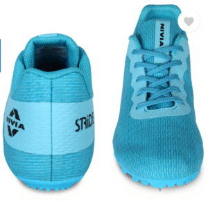 blue sports shoes
